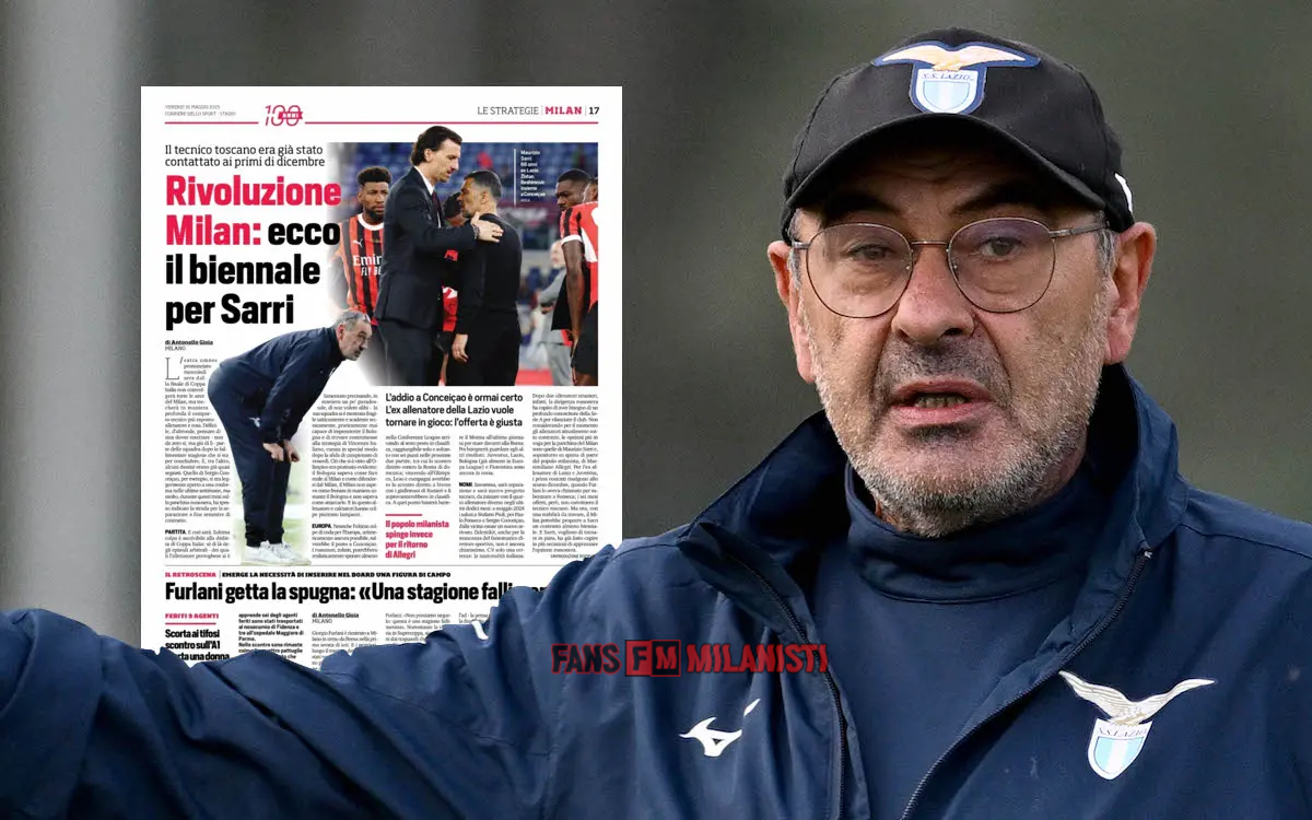 Sarri ke AC Milan