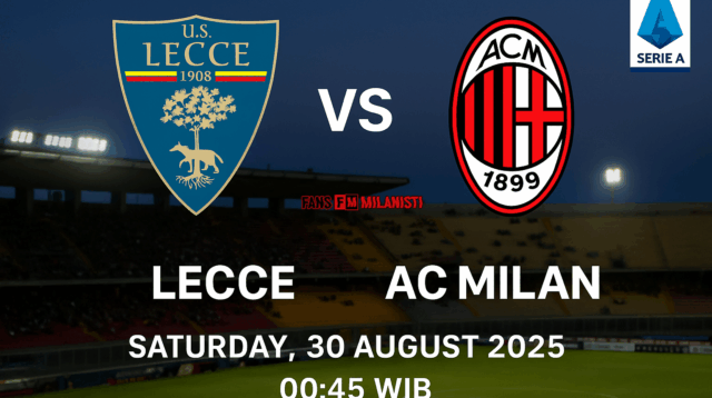 prediksi pertandingan serie a lecce vs milan