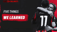 Milan 2-1 Napoli