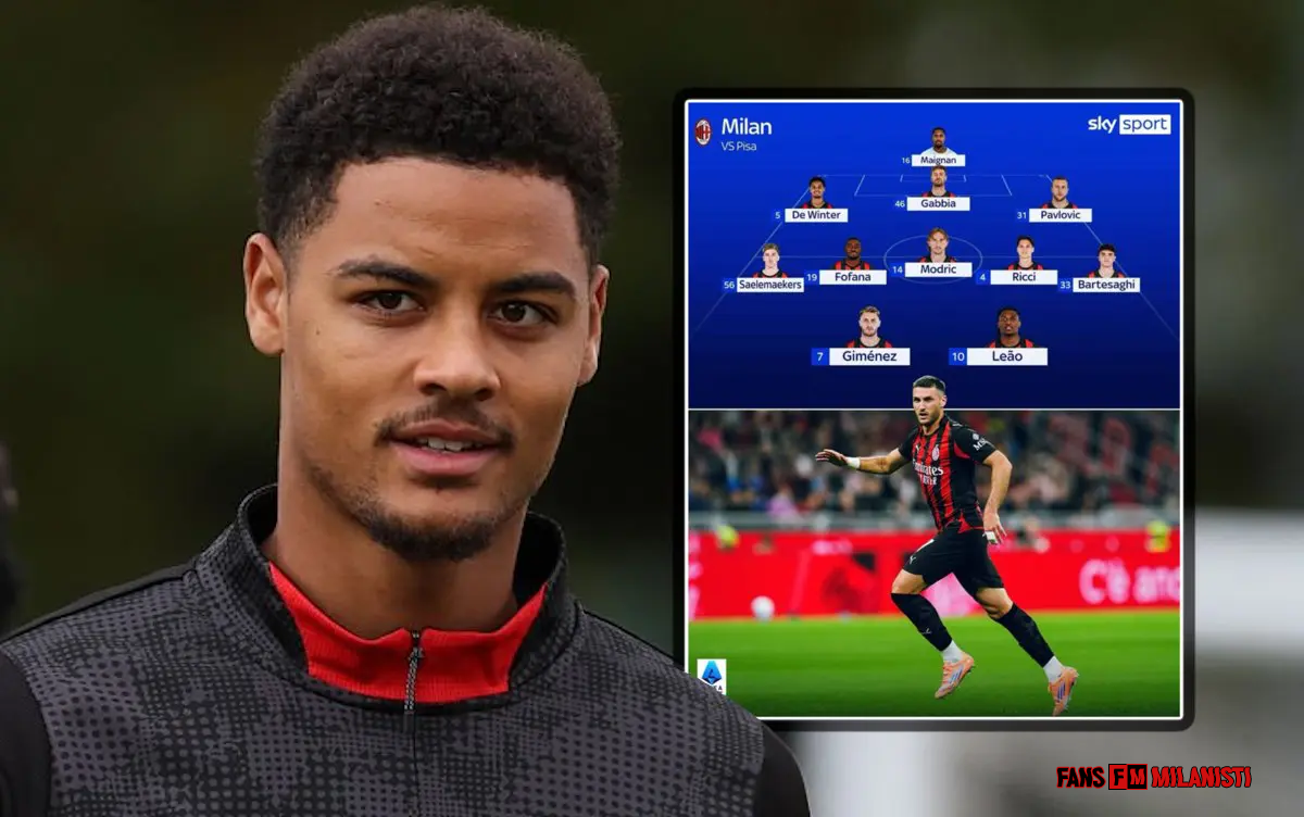 Susunan Pemain AC Milan vs Pisa